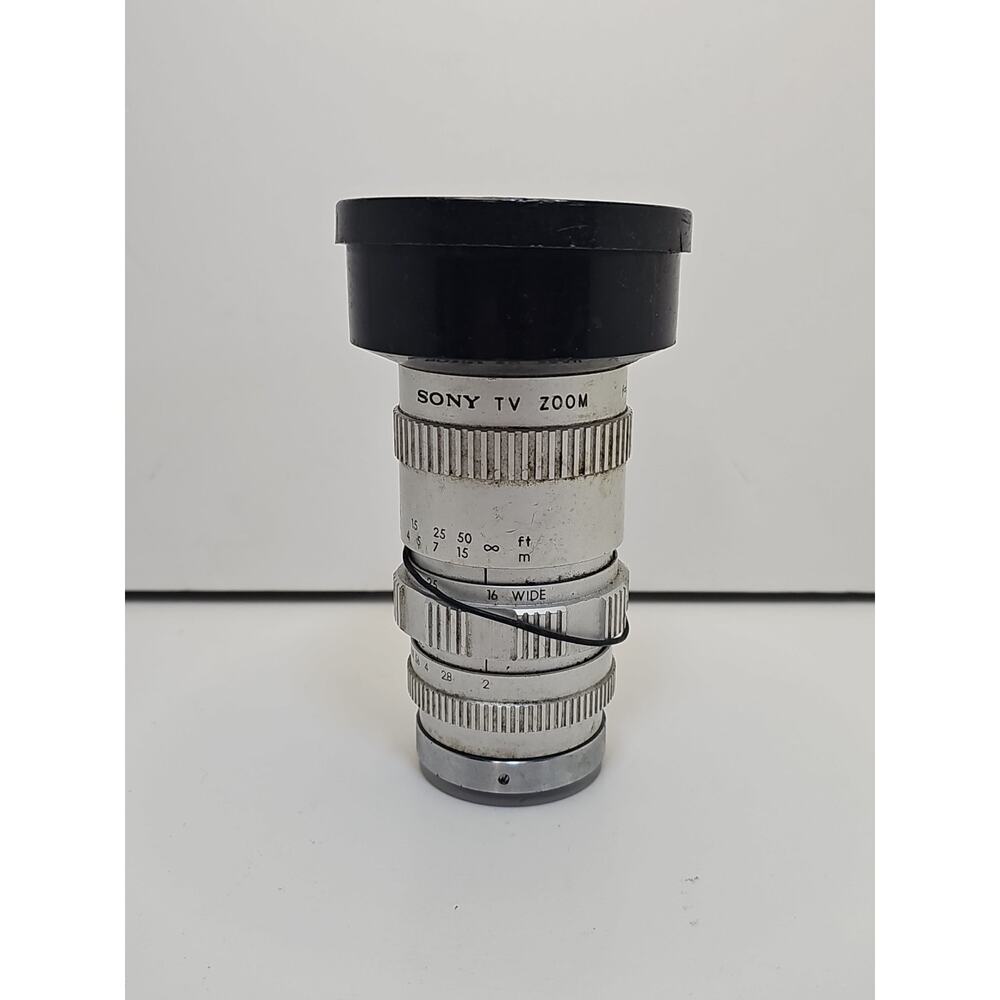 Vintage SONY TV ZOOM Camera Lens 20-80mm Zoom Wide Angle 1:2.5